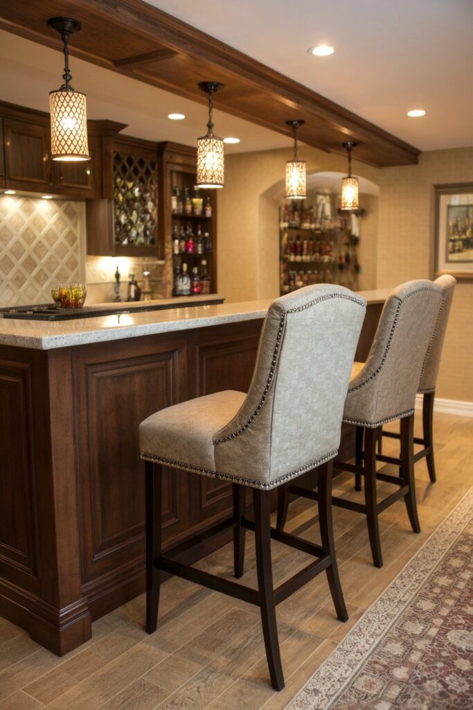 10 Home Lounge Room Bar Ideas Perfect for Entertaining Guests comfortable seating near home bar