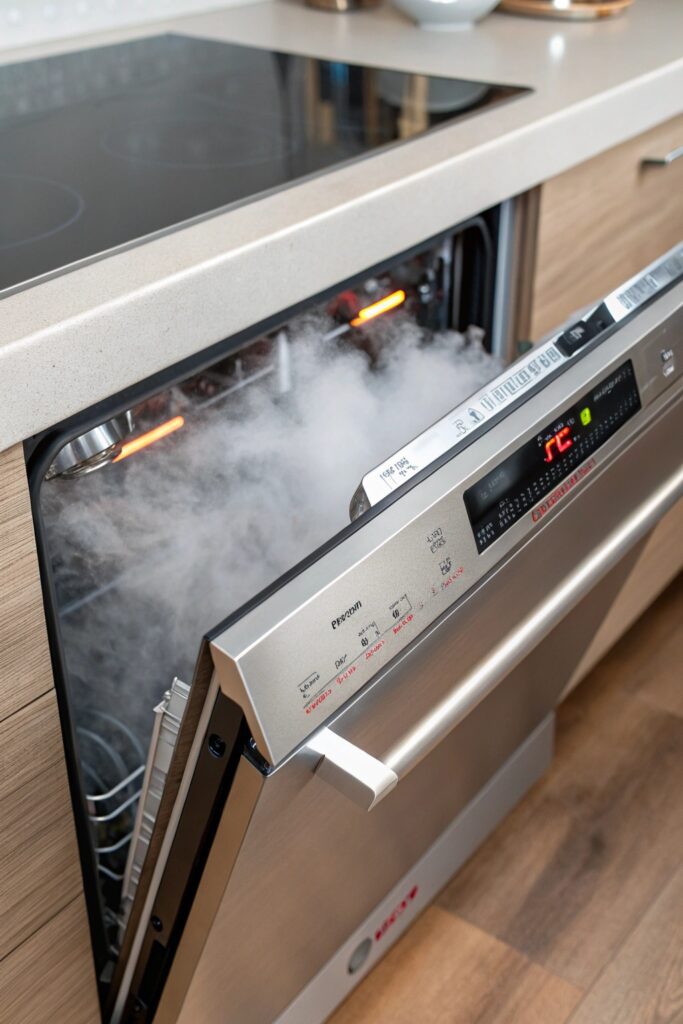 10 Reasons Bosch Dishwasher Dishes Taste Like Soap (With Solutions) incomplete interrupted cycle bosch dishwasher