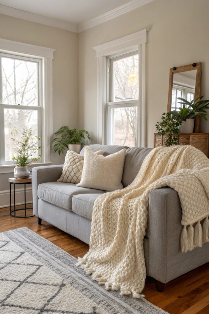 10 Ways to Style a Living Room Around a Grey Couch 10 Ways to Style a Living Room Around a Grey Couch