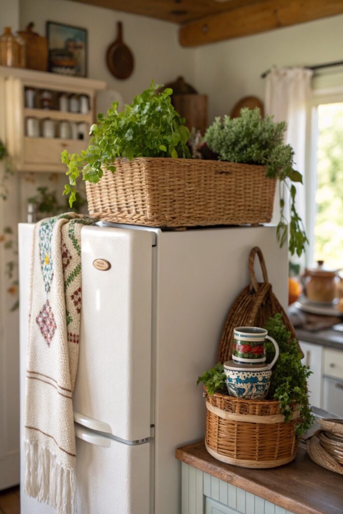 10 Top of the Fridge Decor Ideas That Look Surprisingly Chic