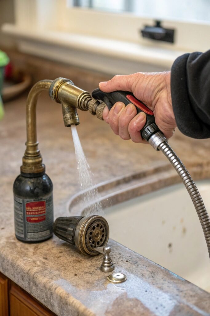 10 Fixes for a Delta Kitchen Faucet Spray Button That Is Stuck replace entire spray head delta faucet