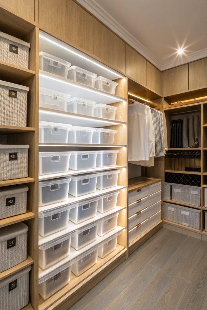 15 Small Space Living Essentials Every Apartment Needs stackable storage bins small space essential