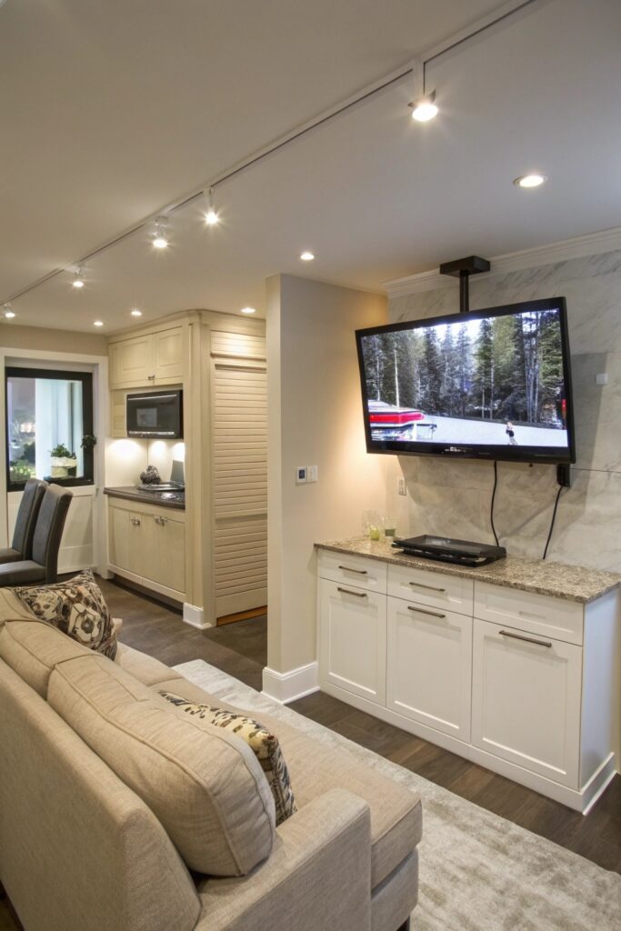 swivel tv mount flexibility small living room