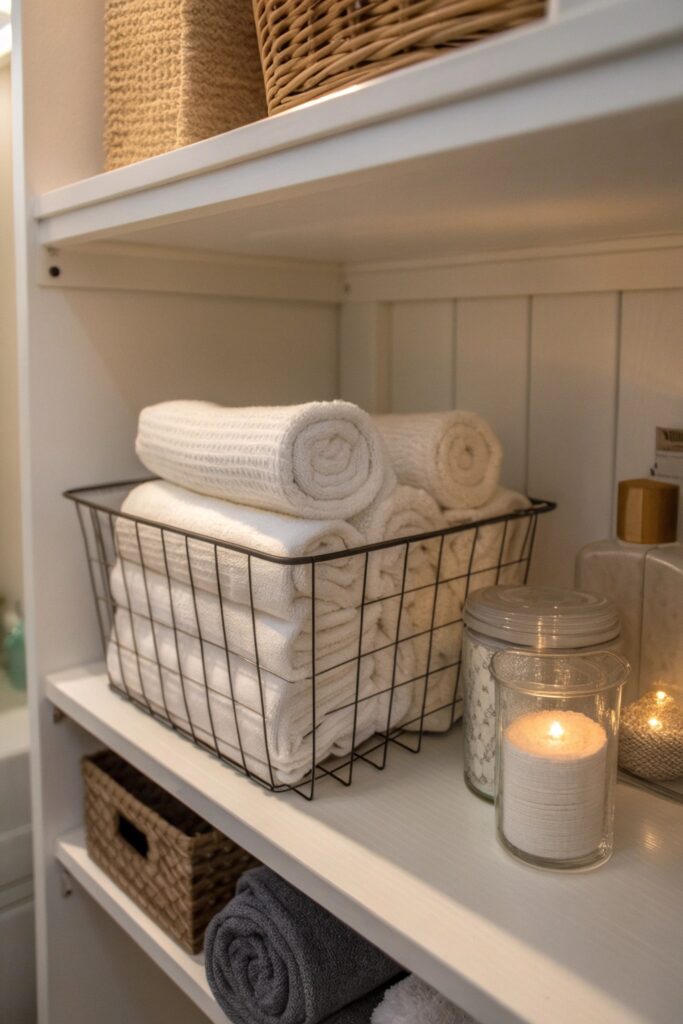 15 Bathroom Closet Organization Ideas for a Clutter-Free Space 15 Bathroom Closet Organization Ideas for a Clutter-Free Space