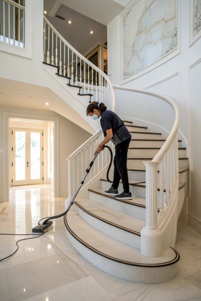 12 Bullnose vs Waterfall Carpet on Stairs: Which Is Better? maintenance cleaning bullnose waterfall carpet stairs