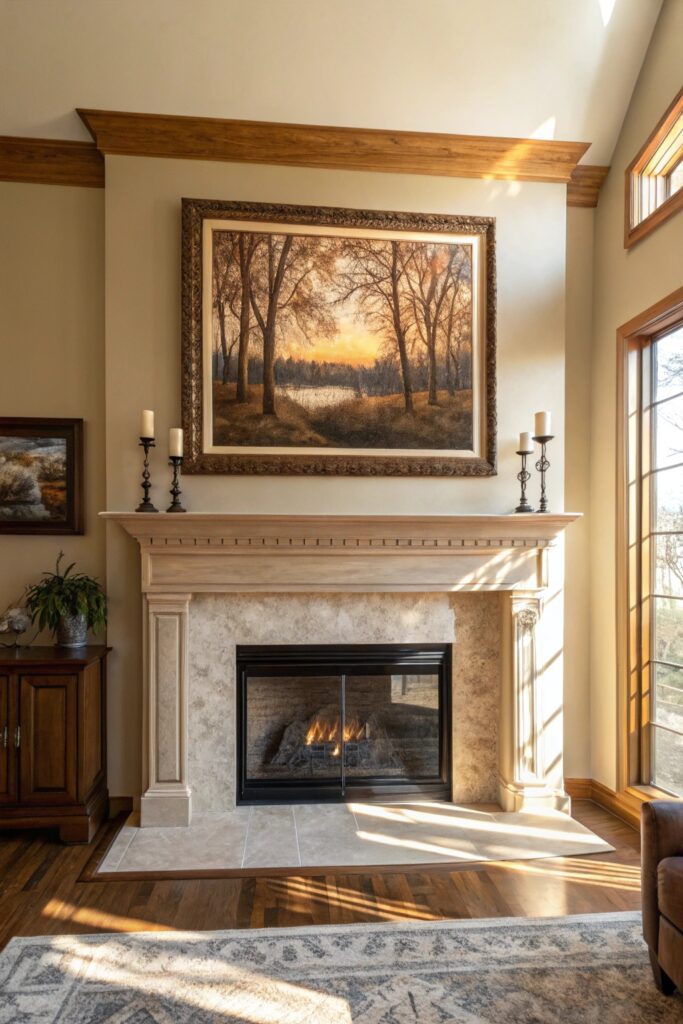 12 Fall Fireplace Styling Ideas That Make Your Home Feel Cozy Instantly 12 Fall Fireplace Styling Ideas That Make Your Home Feel Cozy Instantly