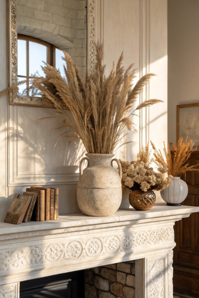 12 Fall Fireplace Styling Ideas That Make Your Home Feel Cozy Instantly 12 Fall Fireplace Styling Ideas That Make Your Home Feel Cozy Instantly